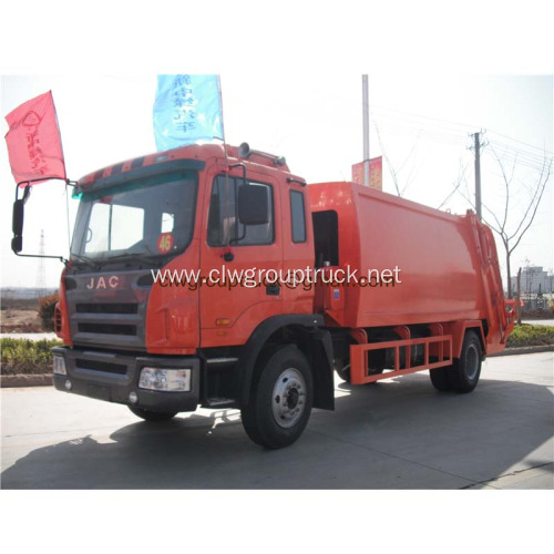 JAC 4x2 Compressed garbage truck for sale